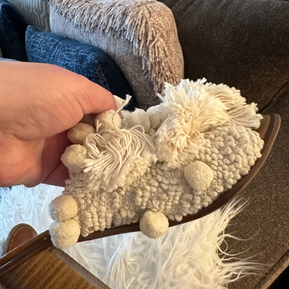 Zara pom Pom heels size 39 - Picture 3 of 7